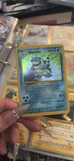 Blastoise 2/102 Base Set Holo Rare 100 HP English Pokemon Card WOTC - Image 5