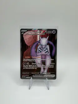 Team Rocket's Mewtwo EX 213/182 Ultra Rare Destined Rivals Pokemon TCG - Image 1
