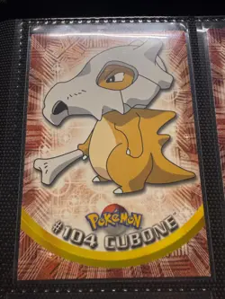 Cubone #104 Topps Pokemon 2000 – Classic Vintage Card - Image 1