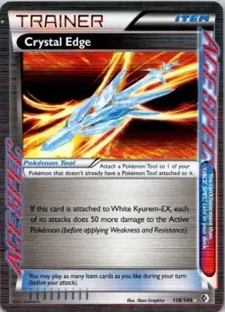 Pokemon TCG - Crystal Edge 138/149 - Ultra Rare Boundaries Crossed NM (SKU 1-3) - Image 1