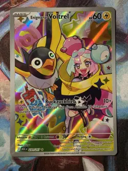 Pokemon Deutsch Enigmaras Voltrel ASC 231/217 Erhabene Helden Near Mint - Image 1
