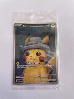 Pokemon | Pikachu with Grey Felt Hat SVP 085 | Promo | Sealed | Van Gogh | EN - Image 1