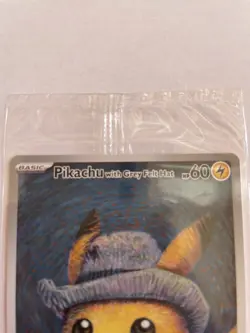 Pokemon | Pikachu with Grey Felt Hat SVP 085 | Promo | Sealed | Van Gogh | EN - Image 3