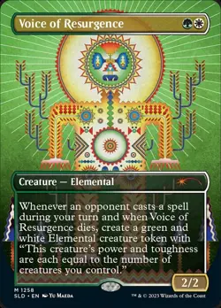 1x Voice of Resurgence - Foil NM-Mint, English Secret Lair MTG Magic - Image 1