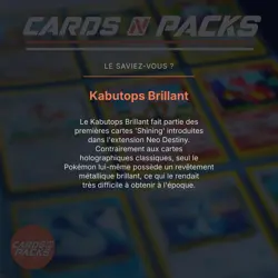 Carte Pokemon Kabutops Brillant 108/105 Holo Secrete Neo Destiny PSA 8 ✨ - Image 4
