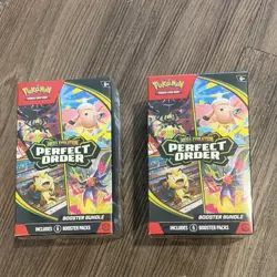 Pokemon TCG Mega Evolution Perfect Order Booster Bundle - Image 1