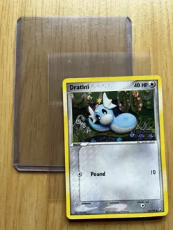 Pokemon TCG DRATINI 52/109 Reverse HoloFoil. EX Team Rocket Stamped. NM/M - Image 3