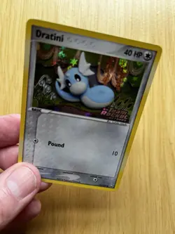 Pokemon TCG DRATINI 52/109 Reverse HoloFoil. EX Team Rocket Stamped. NM/M - Image 5