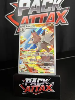 Pokemon TCG Journey Together Lycanroc 166/159 Illustration Rare Full Art Holo - Image 1