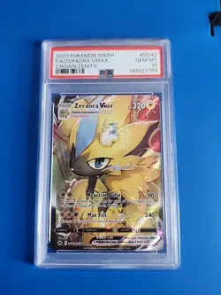 2023 Pokemon Crown Zenith #GG42 FA/Zeraora VMAX PSA 10 - Image 1