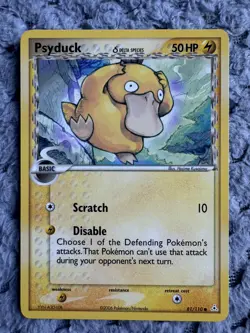 Psyduck Delta Species 81/110 Holon Phantoms Pokemon TCG NEAR MINT - Image 1