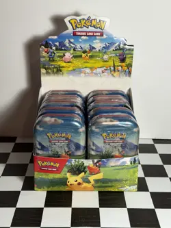 POKEMON TCG ASCENDED HEROES Mini Tin Display- 10 Sealed Tins! - Image 1