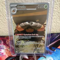 Pokemon Crustle 186/182 Sv10: Destined Rivals Holo 150HP EN - Image 1