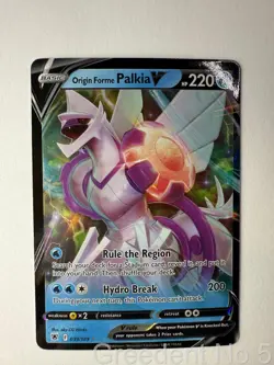 Origin Forme Palkia V 039/189 Holo V Rare Astral Radiance Pokemon Near Mint - Image 1