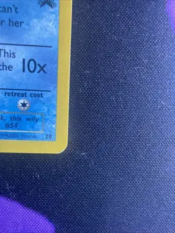 POKEMON Psyduck Black Star Promo #20 Rare WOTC TCG NM/LP - Image 4