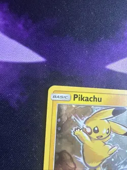 Pokemon Pikachu Promo Holo 2017 Sun & Moon Black Star SM98 - Image 2