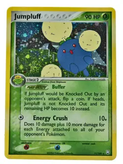Jumpluff 11/109 Holo Rare Swirl EX Team Rocket Returns LP+ With eBay Shipping 1a - Image 1