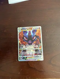 Pokemon TCG Pokemon Lucario VSTAR Lucario Promo Holo Black Star Promo SWSH291 - Image 1