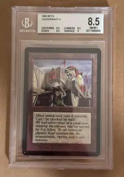 Juggernaut - BETA - MTG - BGS 8.5 NM-MT+. Quad + - Image 1