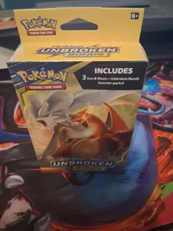 Sealed/New Pokemon Sun and Moon Unbroken Bonds - 3-Pack Hanger Box - Image 2