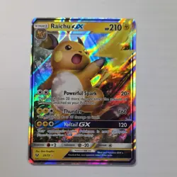Pokemon Raichu GX 29/73 Shining Legends Ultra Rare Holo - Image 1