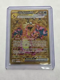 Pokemon TCG Charizard EX 228/197 Gold Hyper Rare Obsidian Flames - Image 1