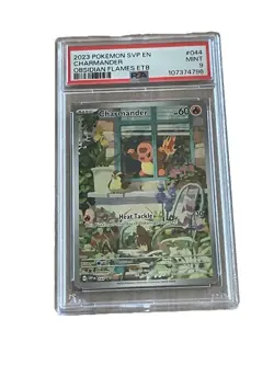 Pokemon Charmander 044 SVP Scarlet & Violet Promo Holo English 2023 PSA 9 - Image 1