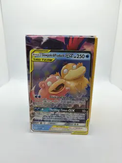 Pokemon TCG Slowpoke & Psyduck Tag Team GX Unified Minds Ultra Card 35/236 - Image 1