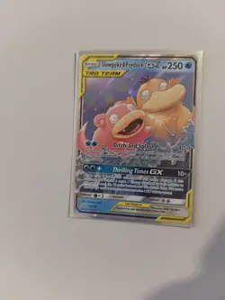 Pokemon TCG Slowpoke & Psyduck Tag Team GX Unified Minds Ultra Card 35/236 - Image 1