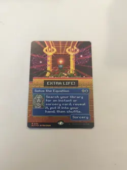 Solve the Equation (0886) (Rainbow Foil) Secret Lair Drop NM MTG - Image 1