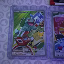Pokemon TCG First Partner Illustration Collection Series 1 Kanto GEN 1 Starters - Image 2
