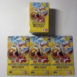 One Piece OP15-EB04 Adventure on Kami Island Double Pack Set 10 & 3xBooster Pack - Image 1