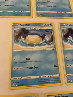 Lot Of 8 Wailmer and Wailord Pokemon Cards - Image 5