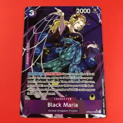 One Piece CCG | (Black Maria | OP08-074 NM) Alt Art Card TCG RARE English - Image 1