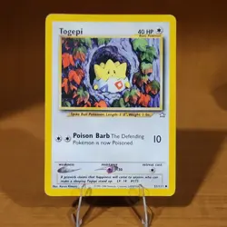 Pokemon Togepi Neo Genesis 51/111 Uncommon Regular 40 HP Basic English Card - Image 1