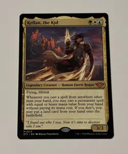 MTG Kellan, the Kid - Outlaws of Thunder Junction NM - Image 1