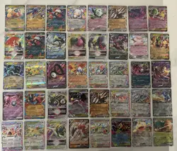 Pokemon Card Bundle; Vstar, Vmax, v, Ex and Mega x40 cards - Image 1