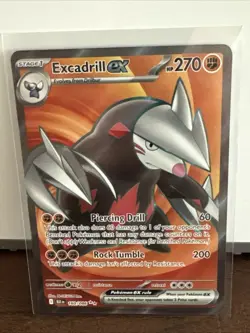 Excadrill ex - 160/086 - Ultra Rare - Black Bolt - Pokemon Card - NM/M - Image 1