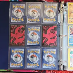 Vintage Pokemon Binder WOTC, E Reader , Base Set, Jungle, Fossil, Promo 90 Cards - Image 2