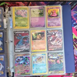 Vintage Pokemon Binder WOTC, E Reader , Base Set, Jungle, Fossil, Promo 90 Cards - Image 5