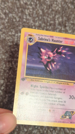 Sabrina's Haunter 058/132 Gym Heroes Regular Pokemon Vintage TCG Card - Image 2