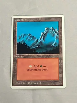 MTG Mountain (C) Summer Magic Magic the Gathering - Image 1