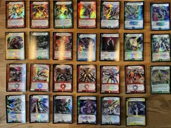 27 Duel Masters Cards, Holo and Foil only, Wizards of The Coast - Image 1