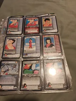Dragon Ball Z Cards - 17 Pages Front/Back Full Sheets - Image 2