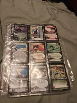 Dragon Ball Z Cards - 17 Pages Front/Back Full Sheets - Image 4