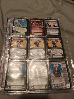 Dragon Ball Z Cards - 17 Pages Front/Back Full Sheets - Image 5