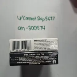 Bicycle SAMURAI Playing Cards V1 & V2 USPCC Sam Hayles limited edition JAPANESE - Image 5