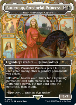 Buttercup, Provincial Princess - Sisay, Weatherlight Captain Secret Lair Drop Se - Image 1