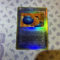 Pokemon TCG Oran Berry EX Ruby and Sapphire 85/109 Reverse Holo Uncommon MP - Image 1