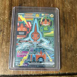 Pokemon TCG Phantasmal Flames Rotom ex SIR Special Illustration Rare 126/094 - Image 1
